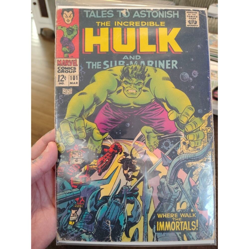 TALES TO ASTONISH #101 1968 Marvel 1st App Destiny Marie Severin Cover Art